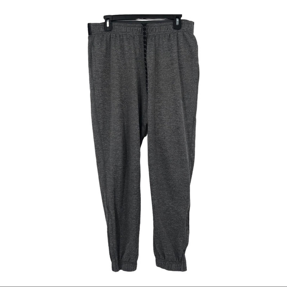 Champion Duo Dry Fleece Lined Elastic Waist Gray Active Joggers Mens Large